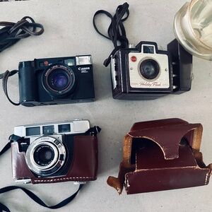 Vintage KODAK and  CANON Cameras
